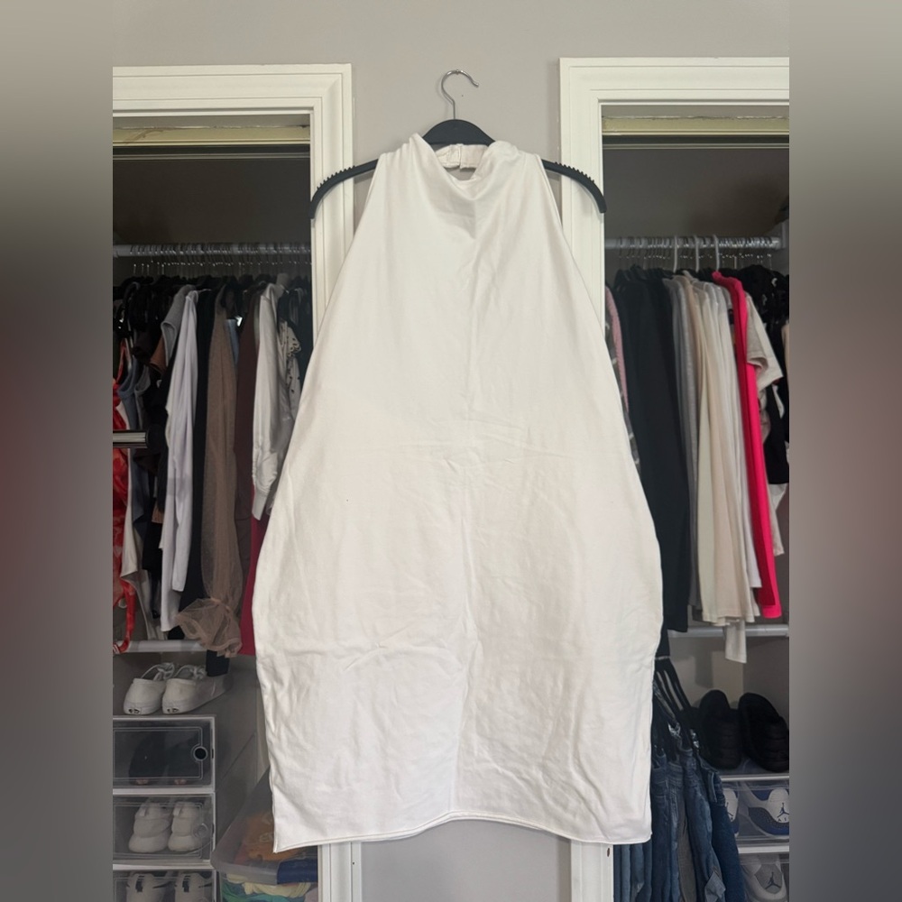 SKIMS White Backless Dress